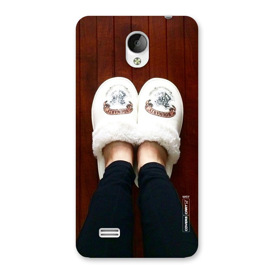 White Feets Back Case for Vivo Y21