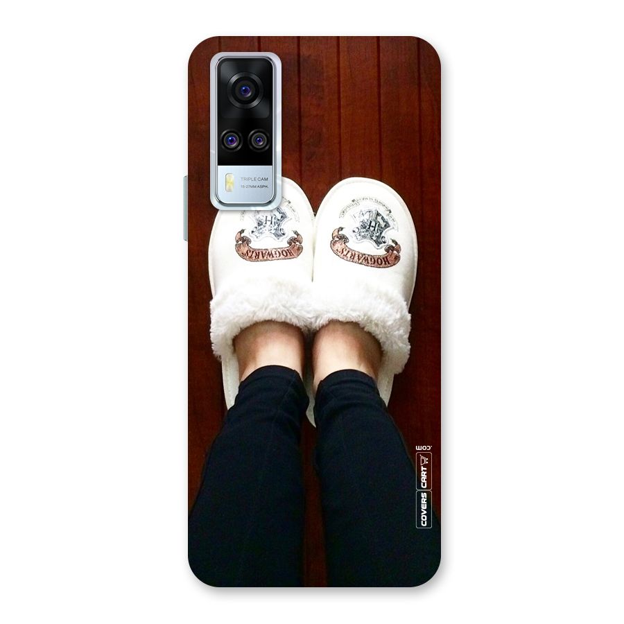 White Feets Back Case for Vivo Y31