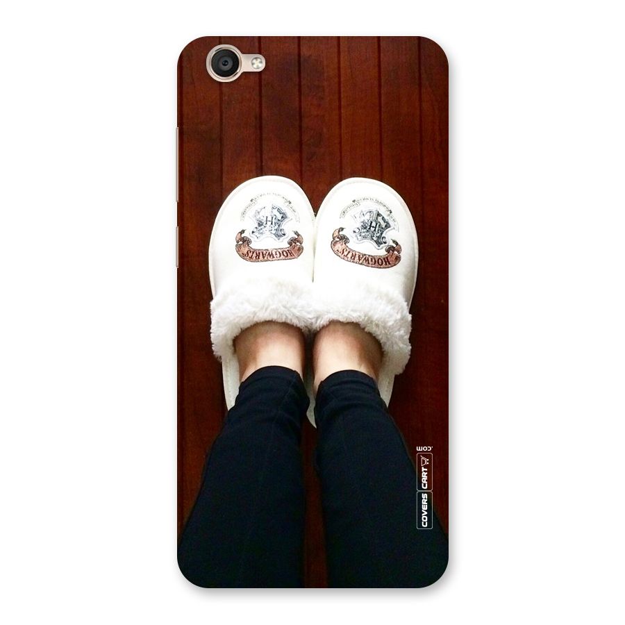 White Feets Back Case for Vivo Y55