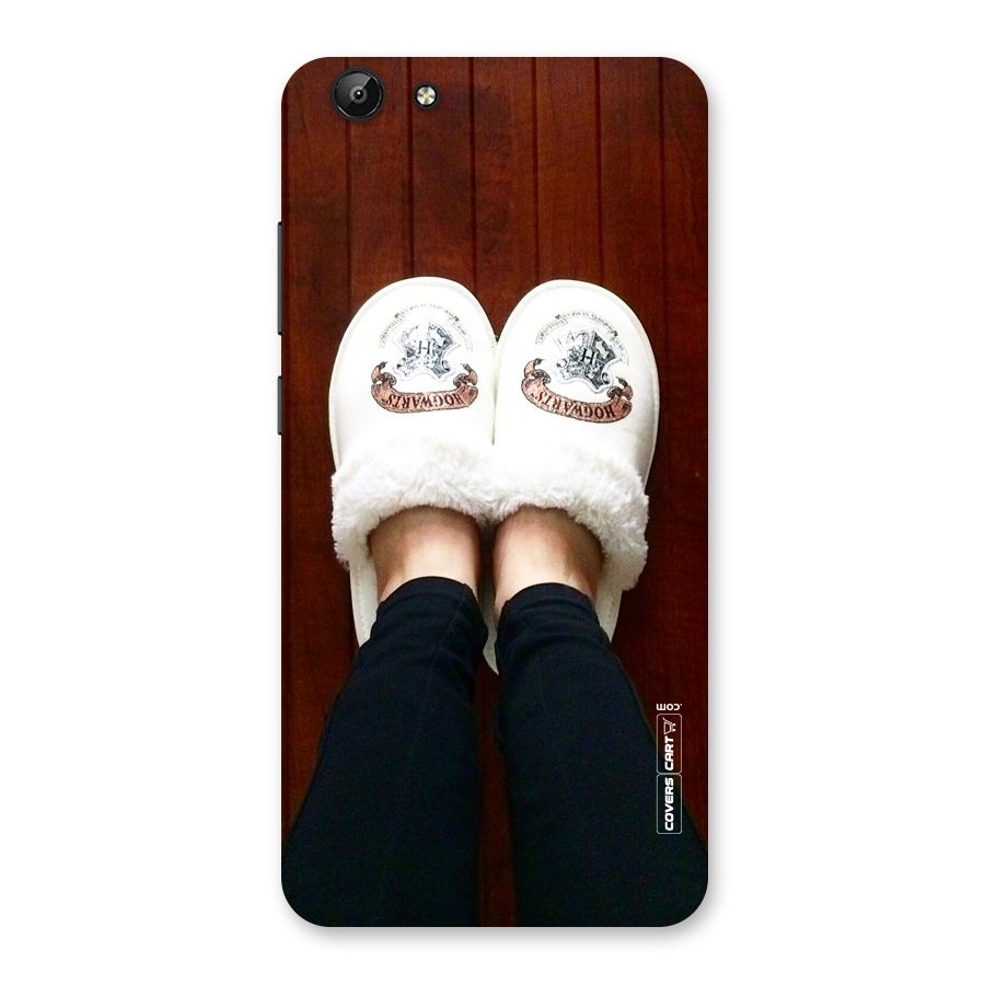 White Feets Back Case for Vivo Y69