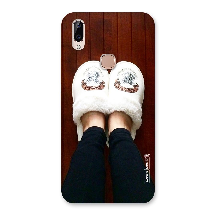 White Feets Back Case for Vivo Y83 Pro