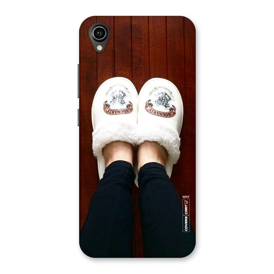 White Feets Back Case for Vivo Y90