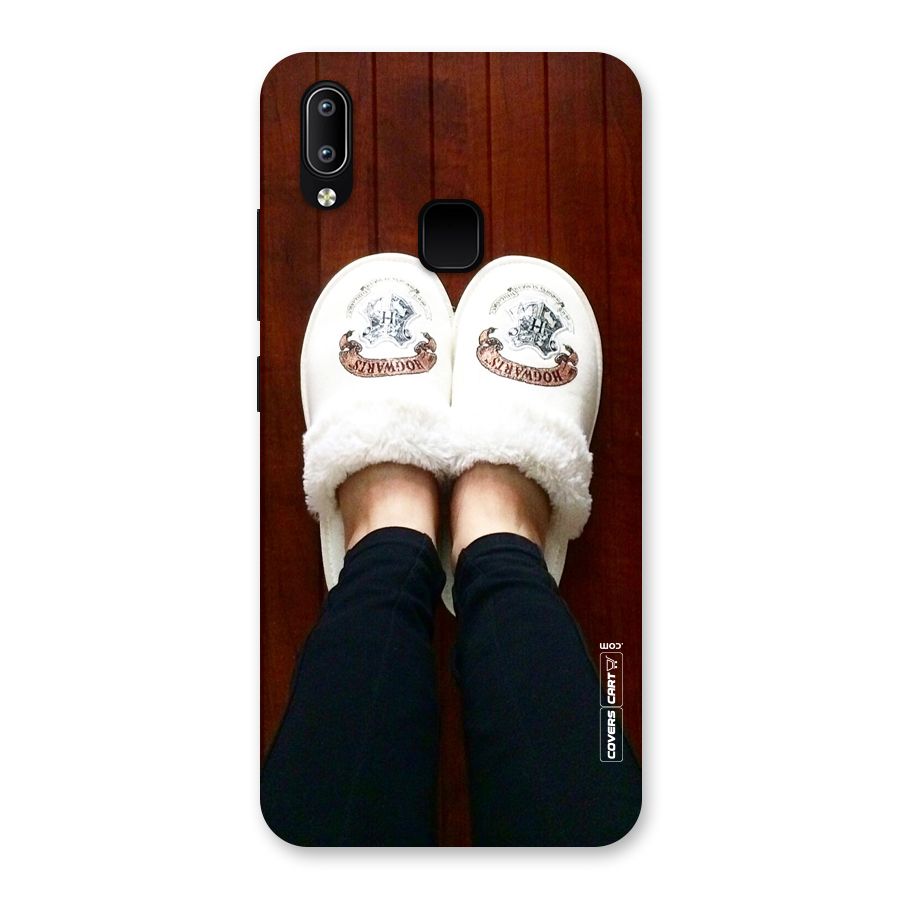 White Feets Back Case for Vivo Y93