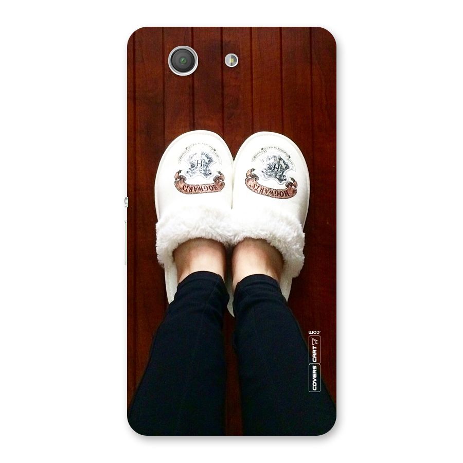 White Feets Back Case for Xperia Z3 Compact