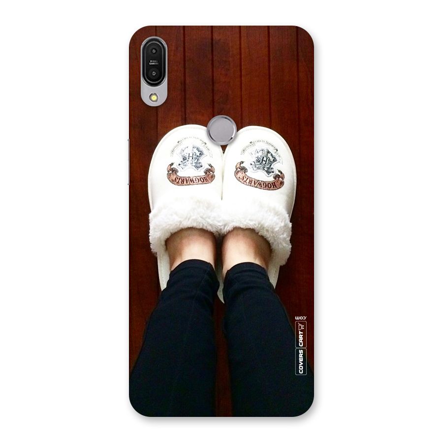White Feets Back Case for Zenfone Max Pro M1