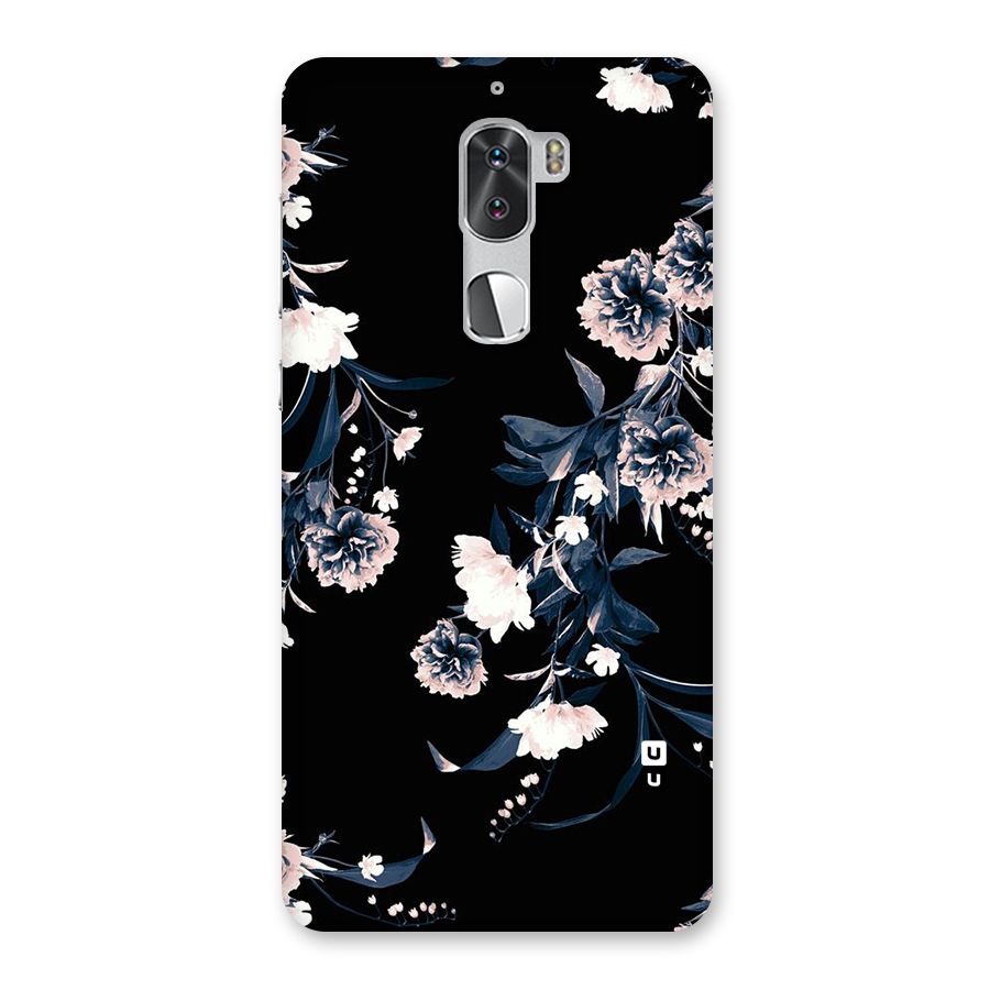 White Flora Back Case for Coolpad Cool 1