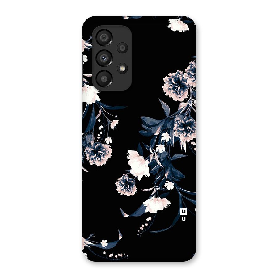 White Flora Back Case for Galaxy A33 5G