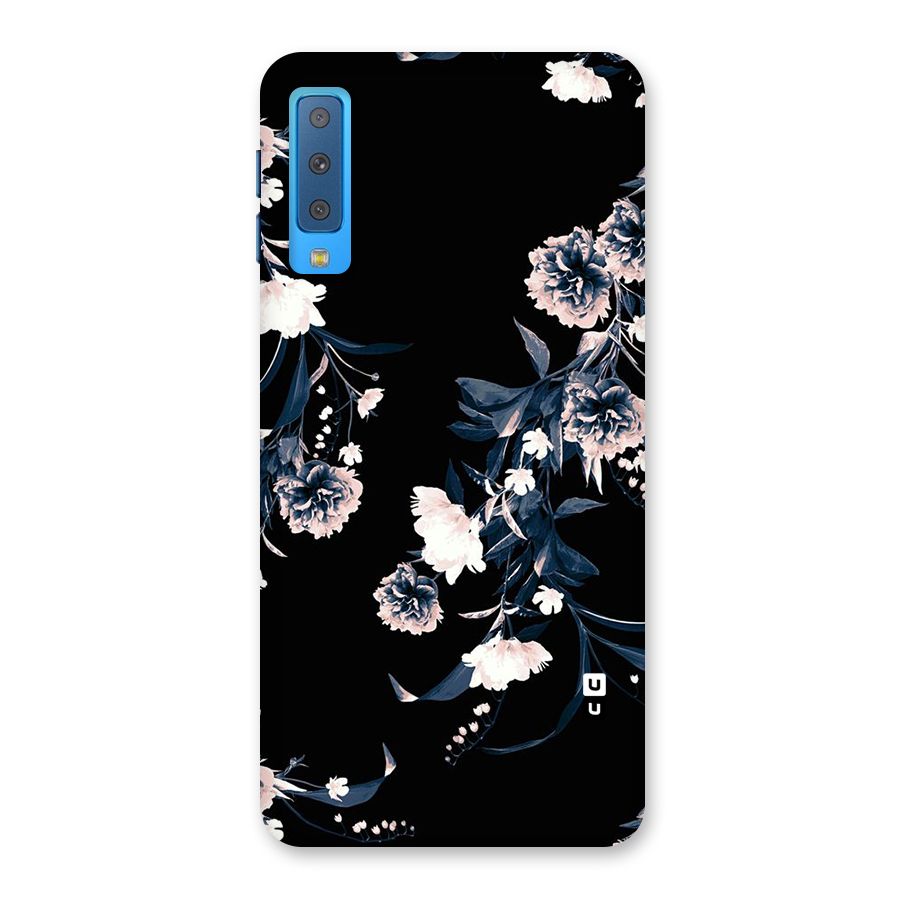 White Flora Back Case for Galaxy A7 (2018)
