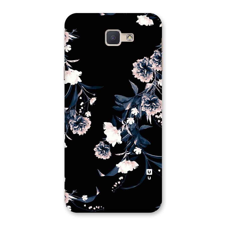 White Flora Back Case for Galaxy J5 Prime