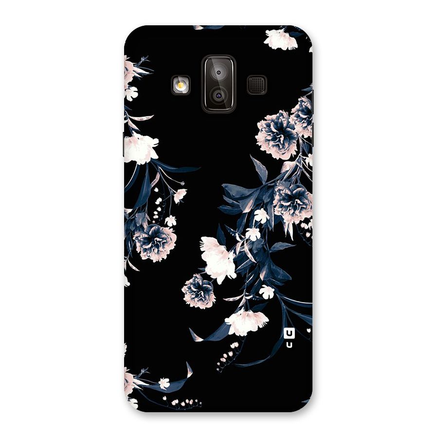 White Flora Back Case for Galaxy J7 Duo