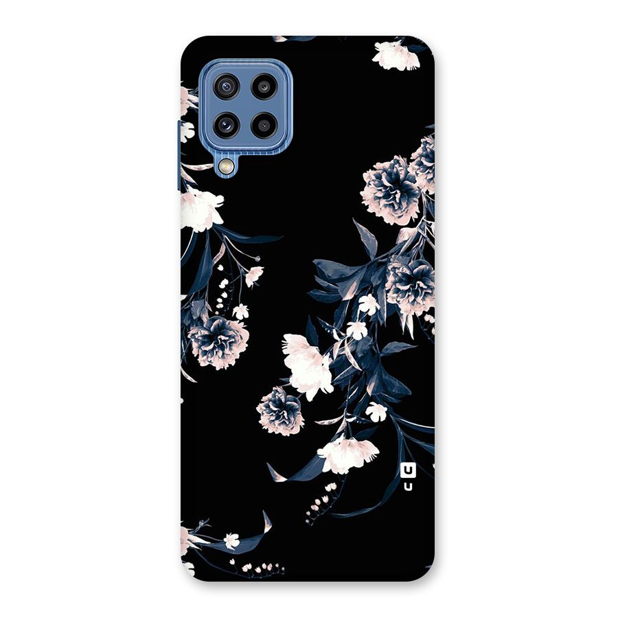 White Flora Back Case for Galaxy M32