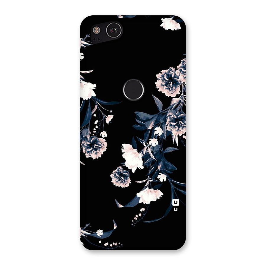White Flora Back Case for Google Pixel 2
