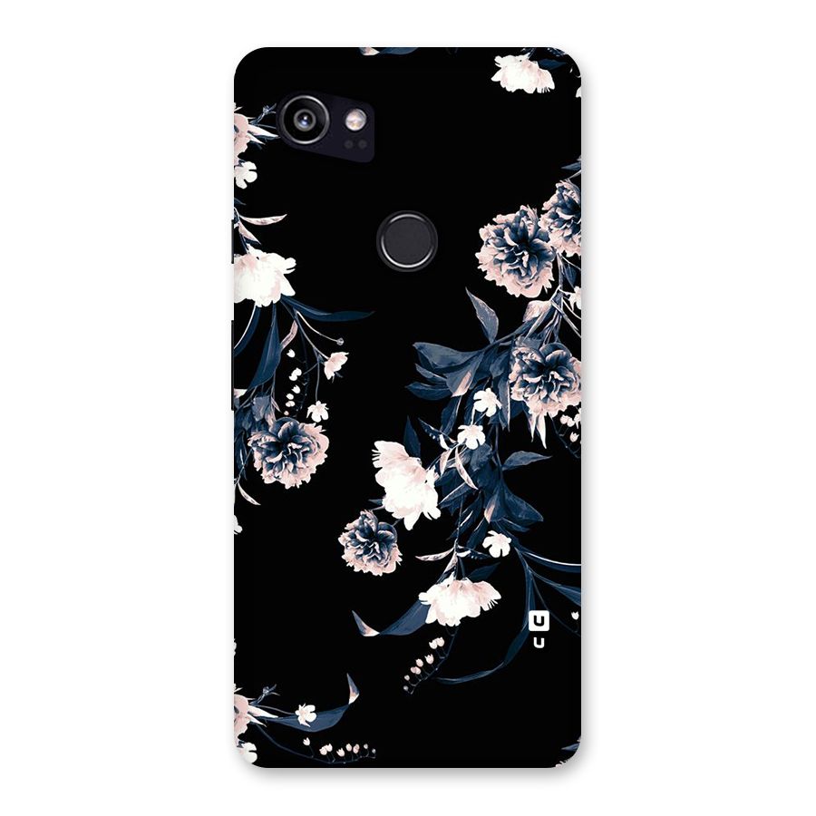 White Flora Back Case for Google Pixel 2 XL