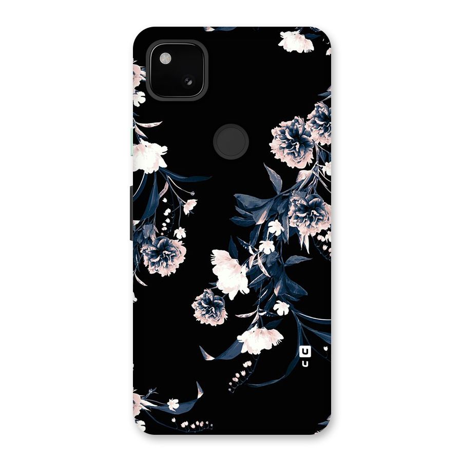 White Flora Back Case for Google Pixel 4a