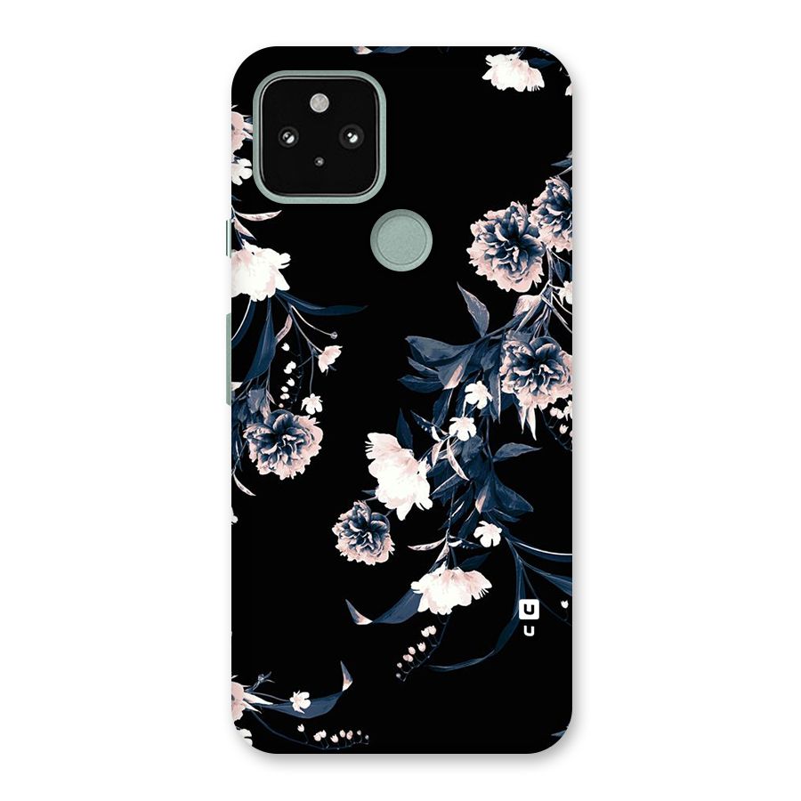 White Flora Back Case for Google Pixel 5
