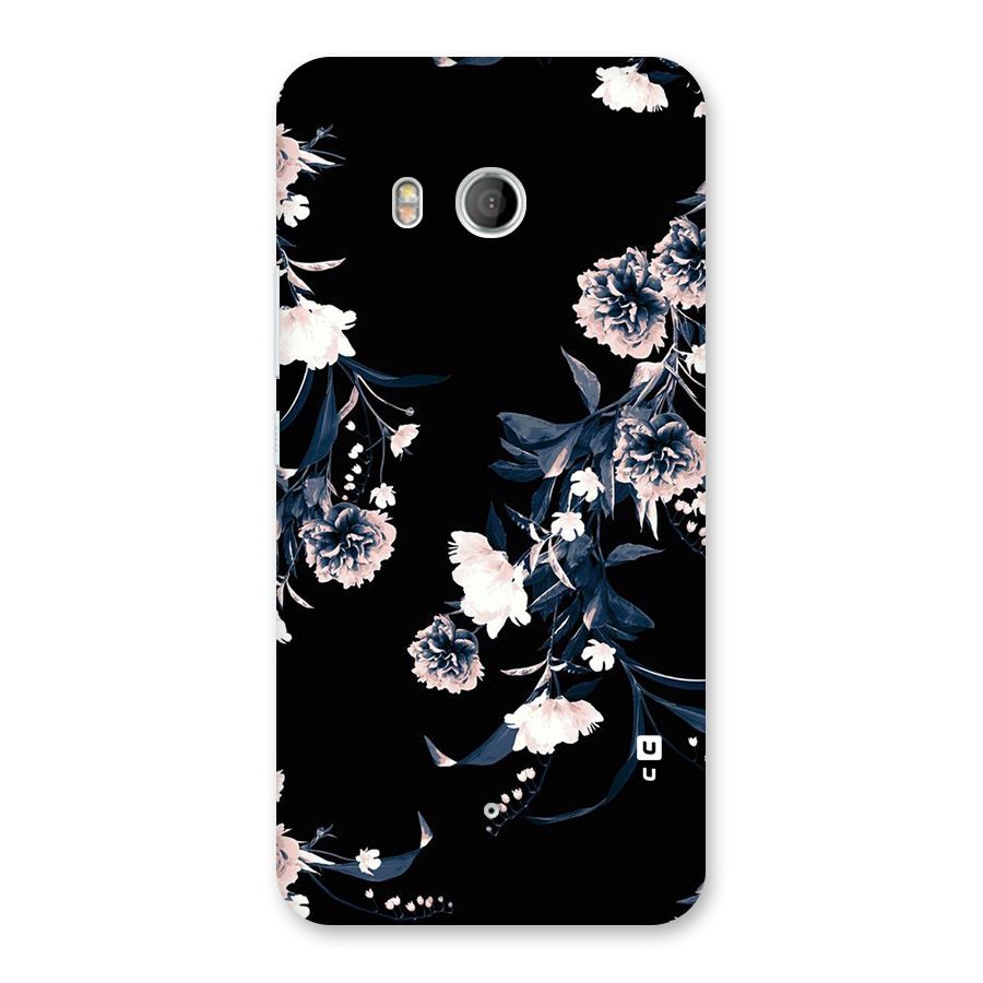 White Flora Back Case for HTC U11