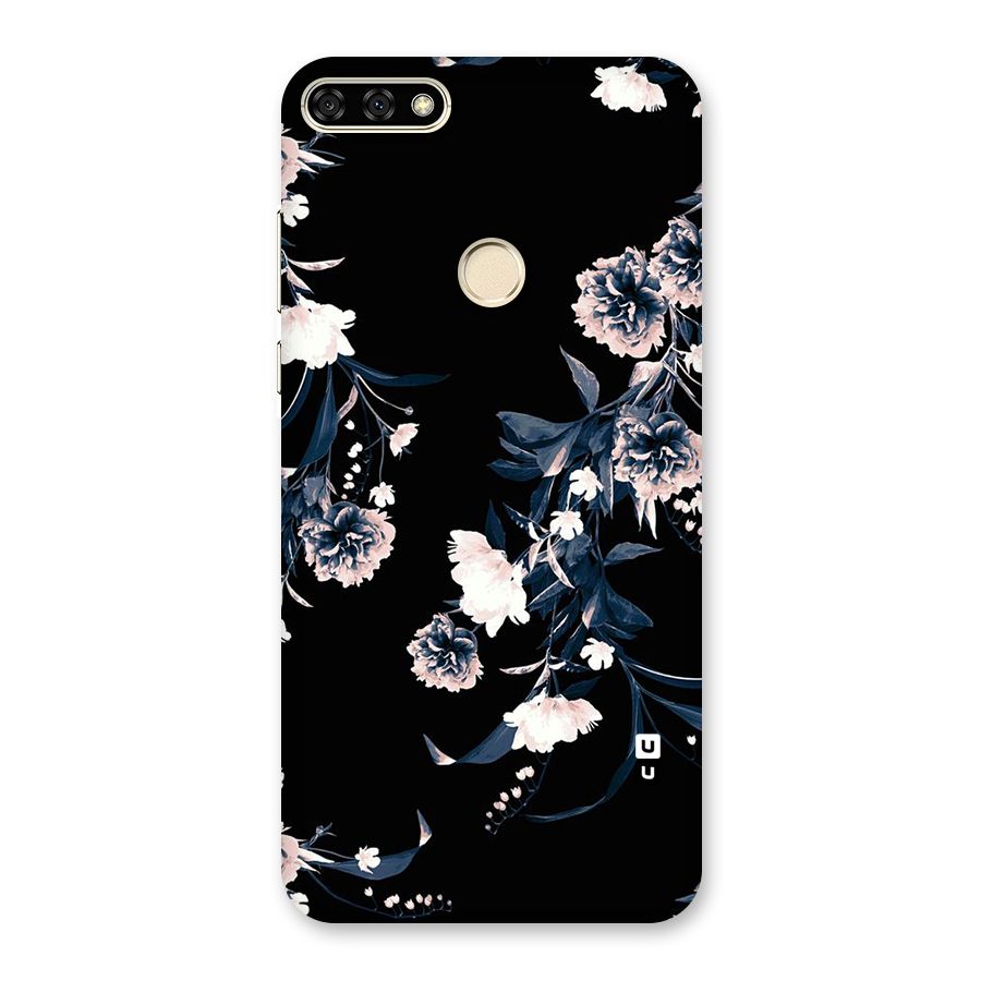 White Flora Back Case for Honor 7A