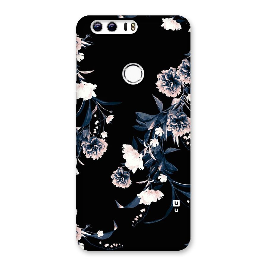 White Flora Back Case for Honor 8
