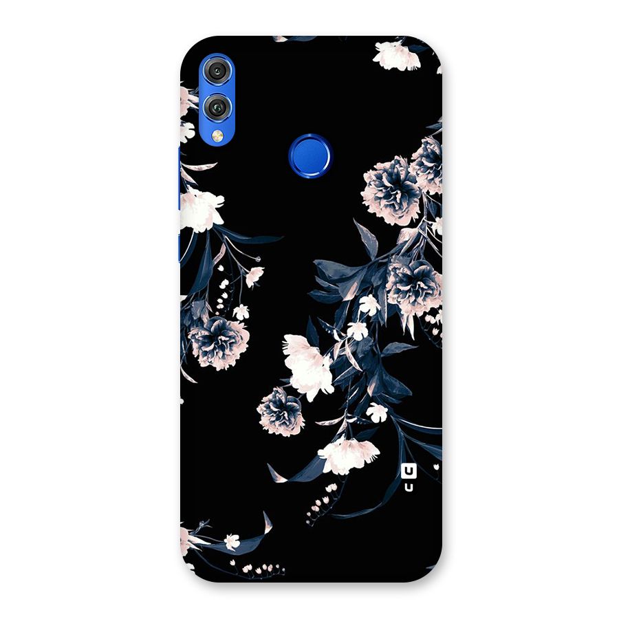 White Flora Back Case for Honor 8X