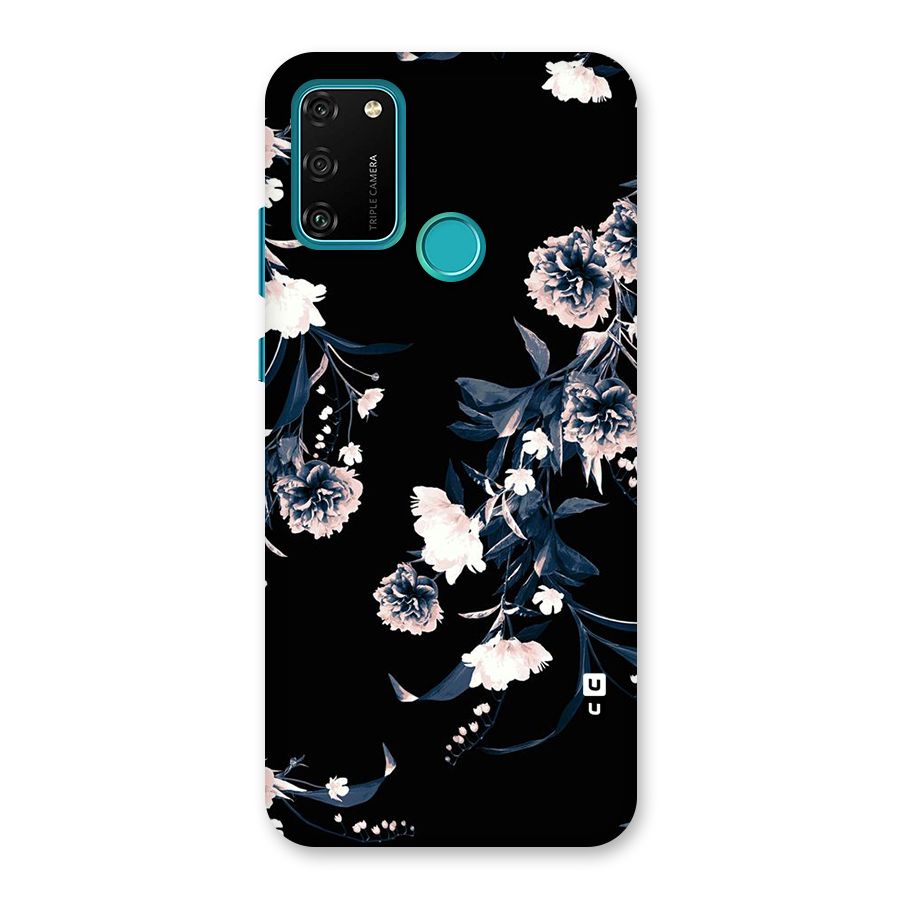 White Flora Back Case for Honor 9A