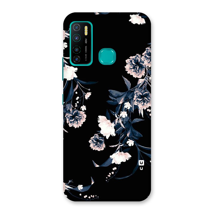 White Flora Back Case for Infinix Hot 9 Pro