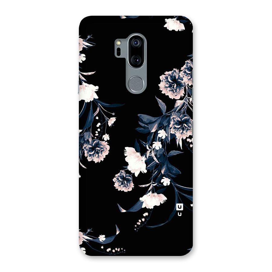 White Flora Back Case for LG G7
