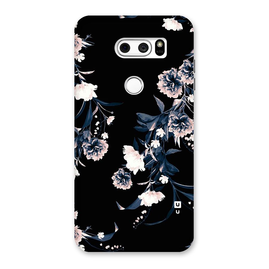 White Flora Back Case for LG V30