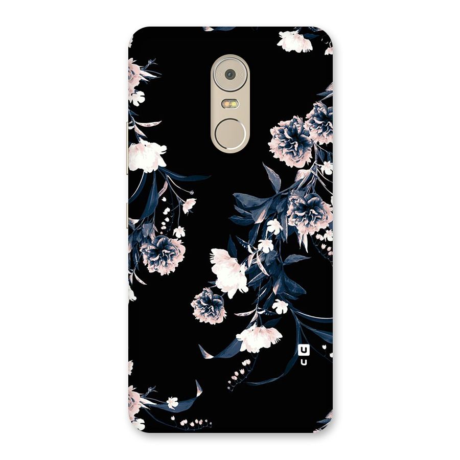 White Flora Back Case for Lenovo K6 Note