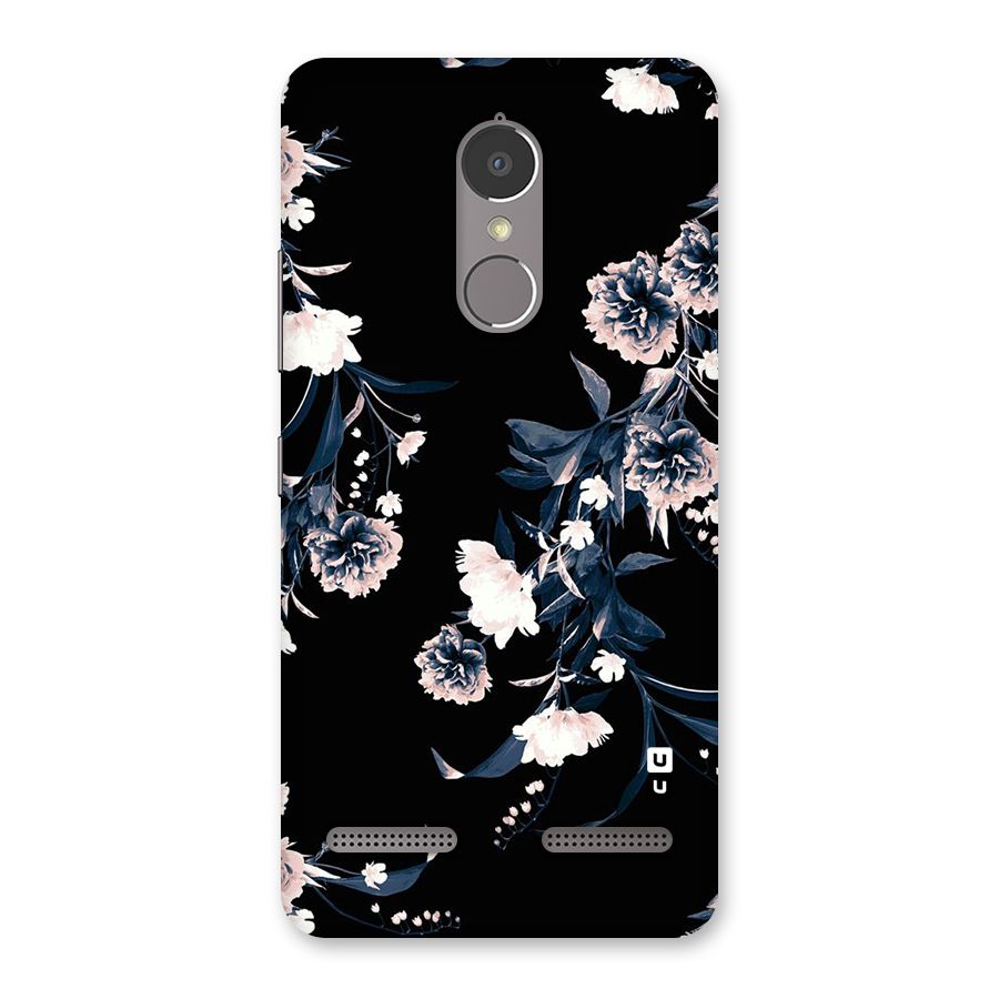 White Flora Back Case for Lenovo K6 Power