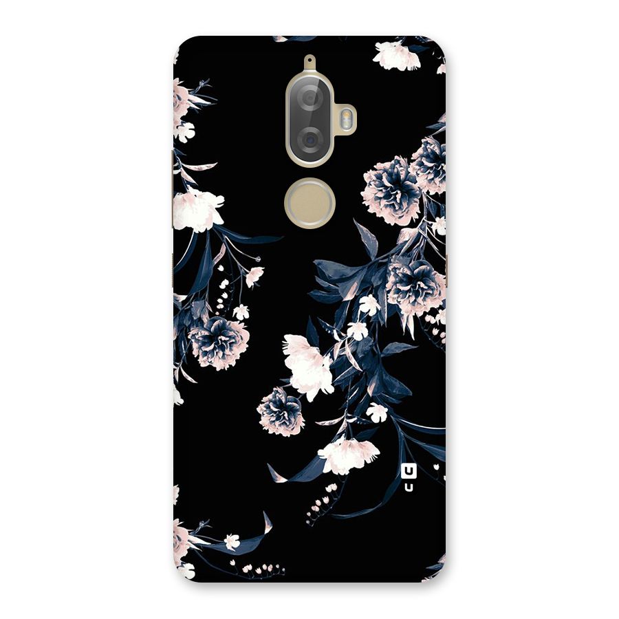 White Flora Back Case for Lenovo K8 Plus