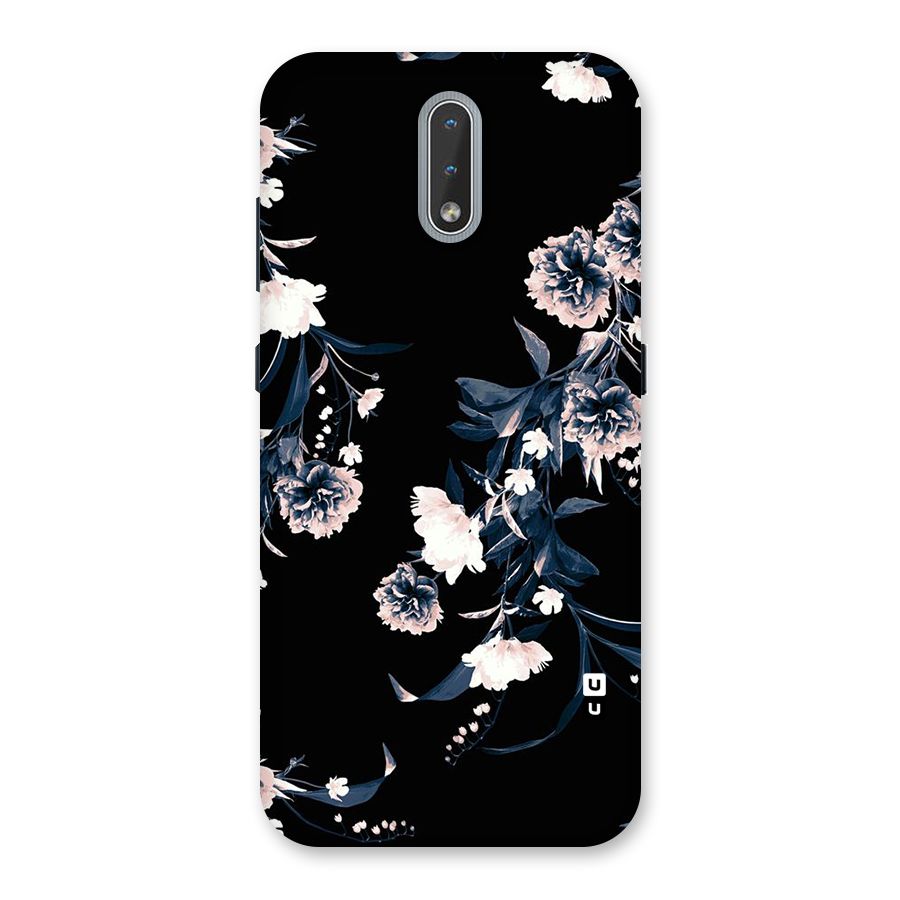 White Flora Back Case for Nokia 2.3