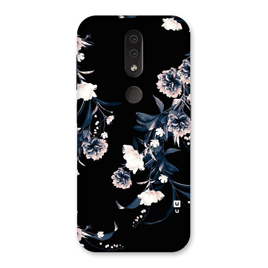 White Flora Back Case for Nokia 4.2