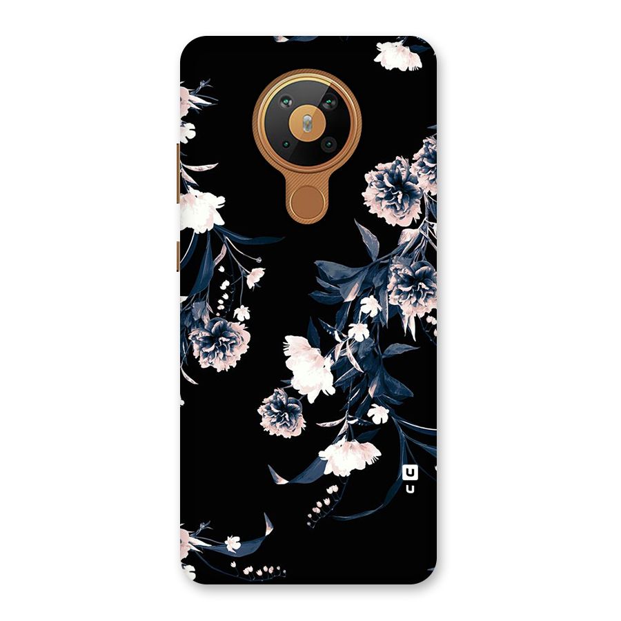 White Flora Back Case for Nokia 5.3