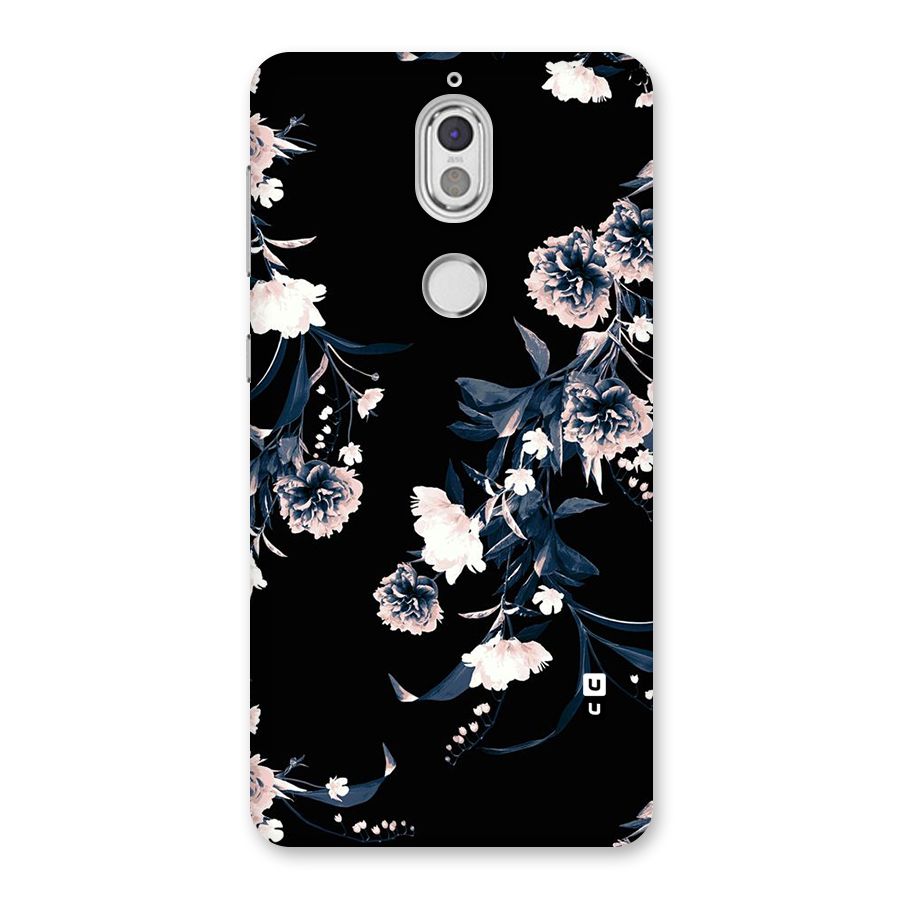 White Flora Back Case for Nokia 7