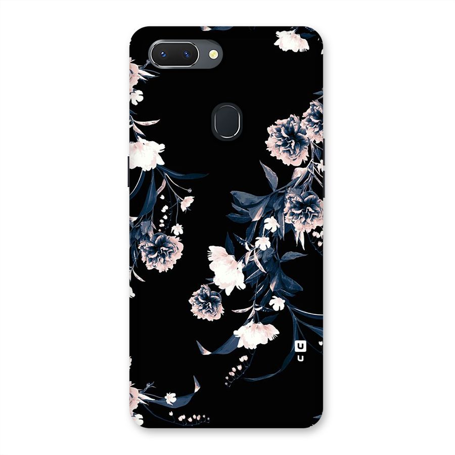 White Flora Back Case for Oppo Realme 2