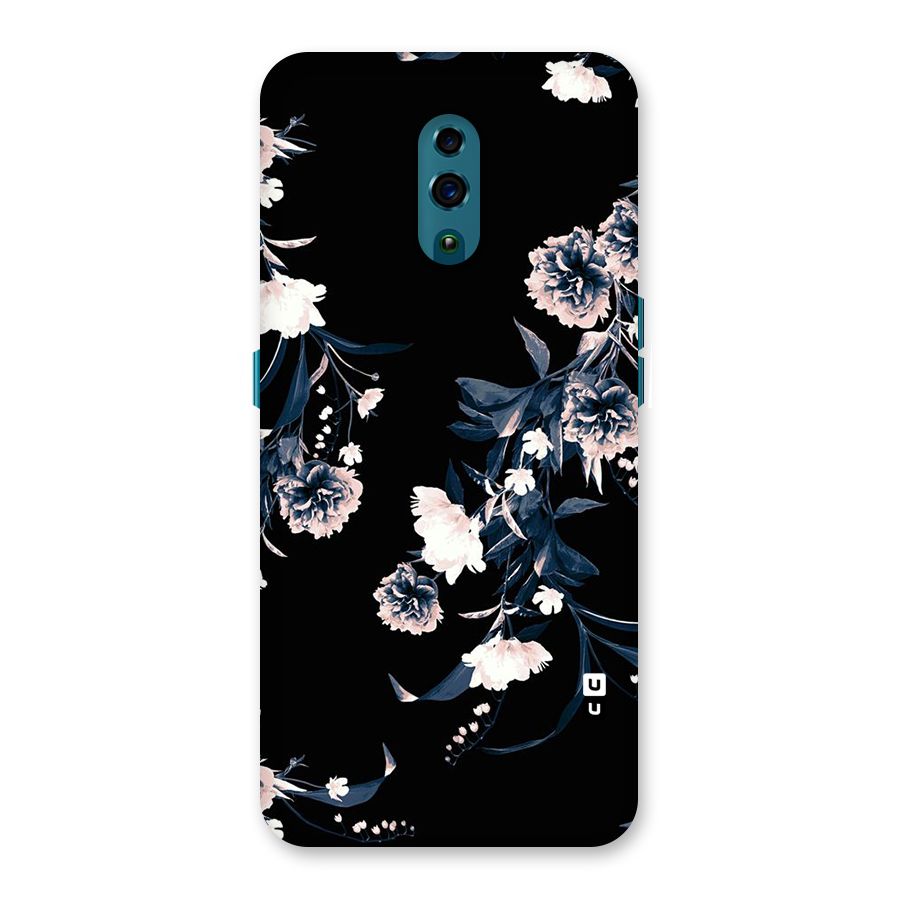 White Flora Back Case for Oppo Reno