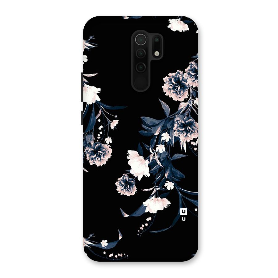 White Flora Back Case for Poco M2