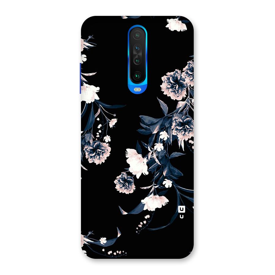 White Flora Back Case for Poco X2