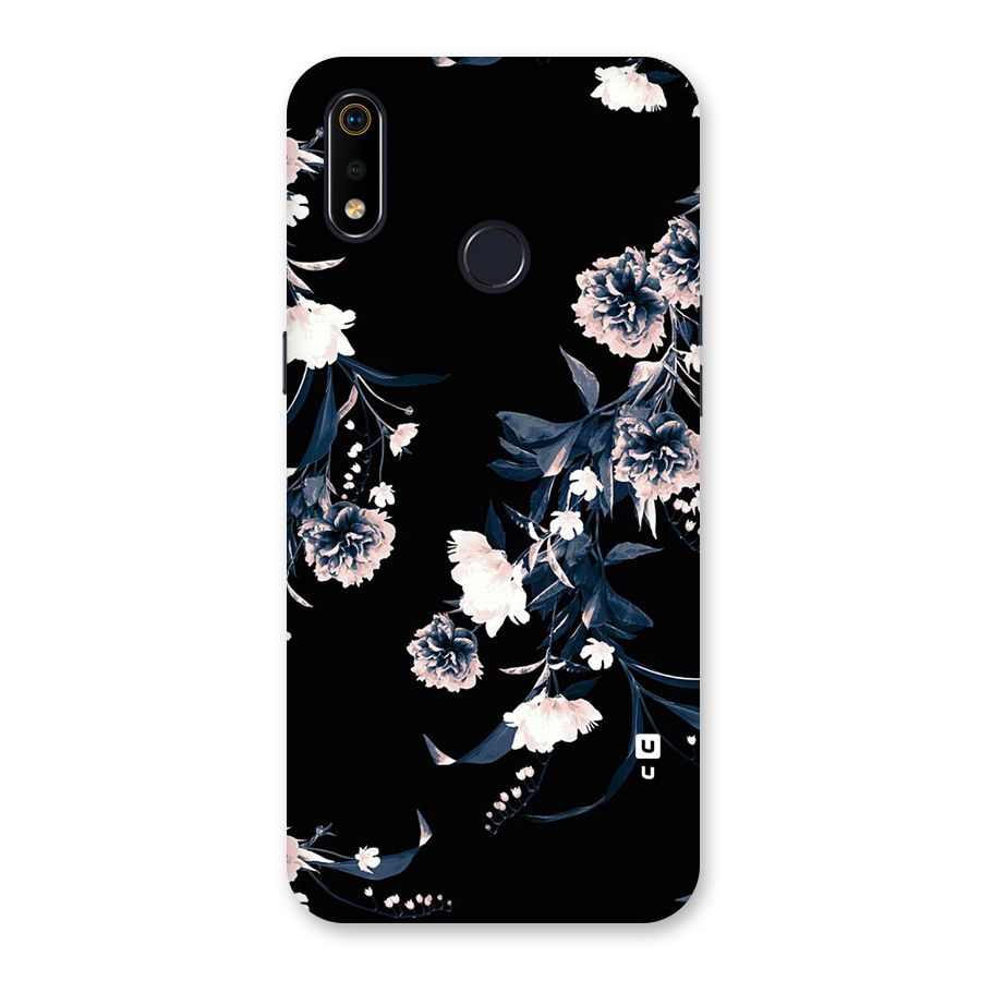 White Flora Back Case for Realme 3i