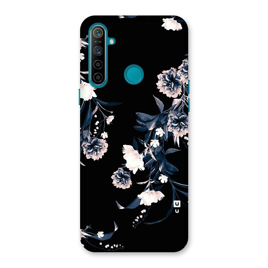 White Flora Back Case for Realme 5i
