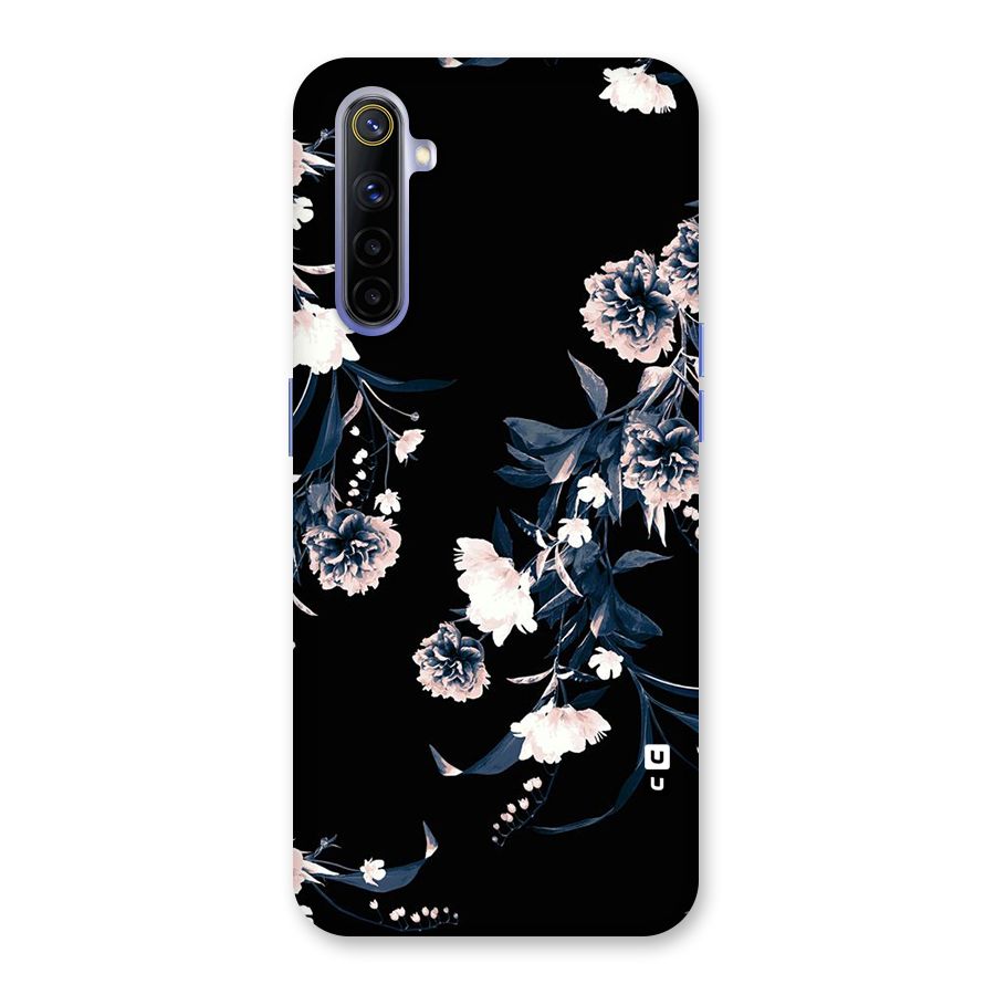 White Flora Back Case for Realme 6