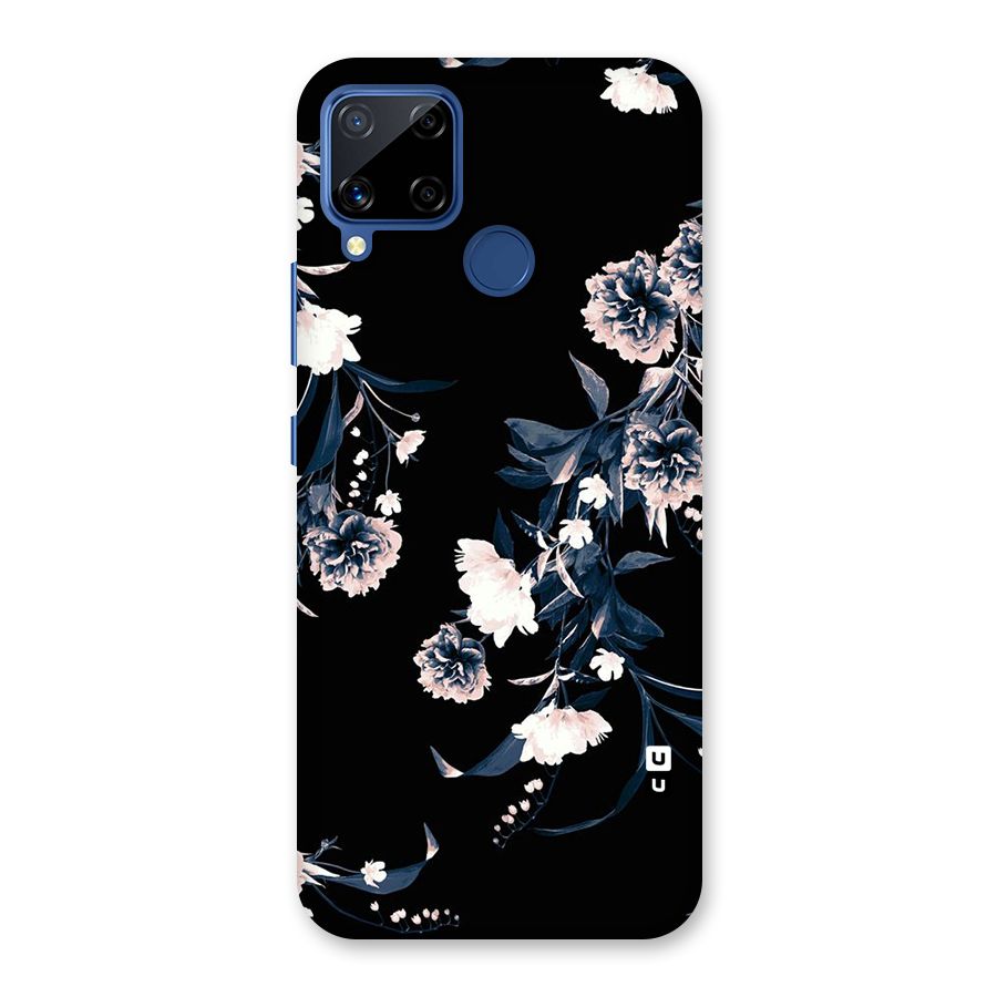 White Flora Back Case for Realme C15