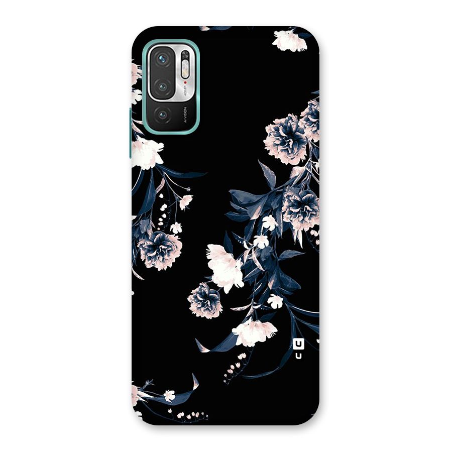 White Flora Back Case for Redmi Note 10T 5G