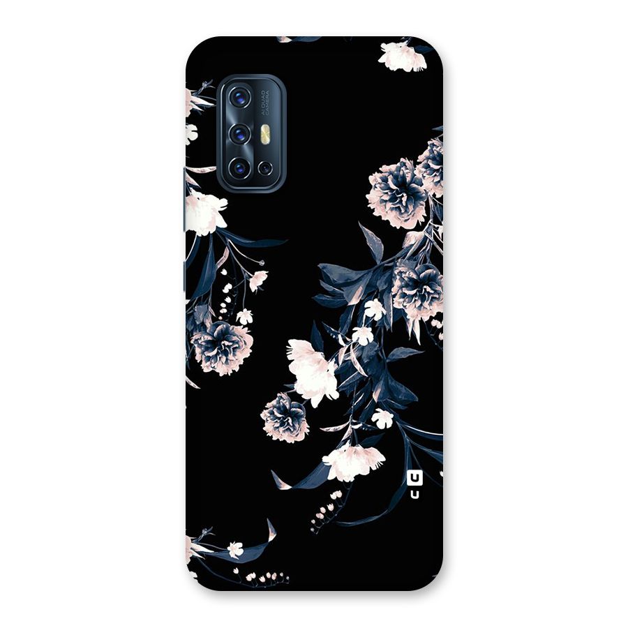 White Flora Back Case for Vivo V17