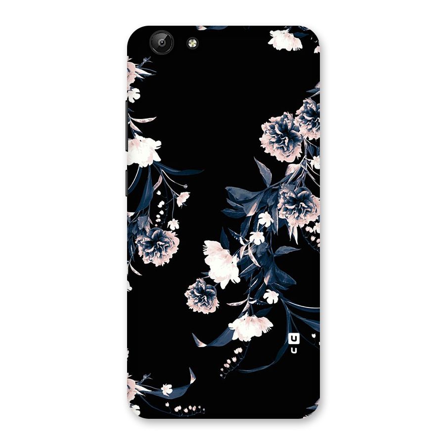 White Flora Back Case for Vivo Y69