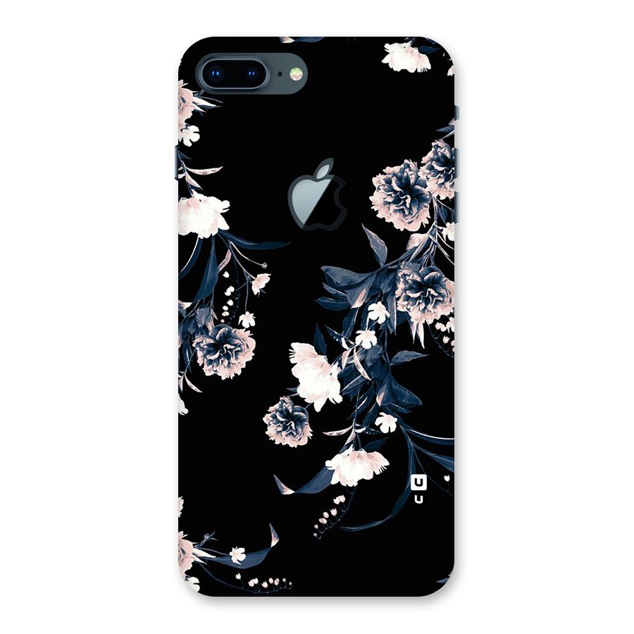 White Flora Back Case for iPhone 7 Plus Apple Cut