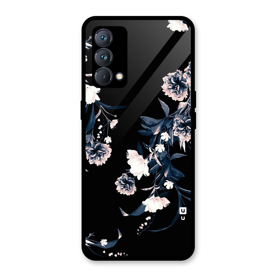 White Flora Glass Back Case for Realme GT Master Edition