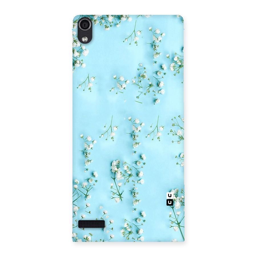 White Lily Design Back Case for Ascend P6