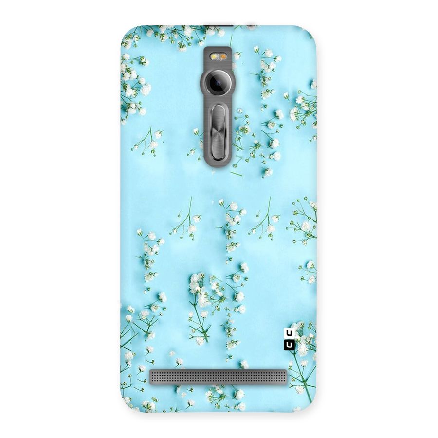 White Lily Design Back Case for Asus Zenfone 2