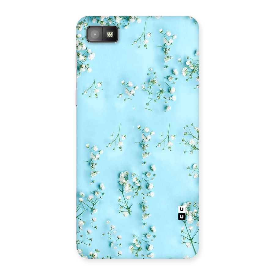 White Lily Design Back Case for Blackberry Z10